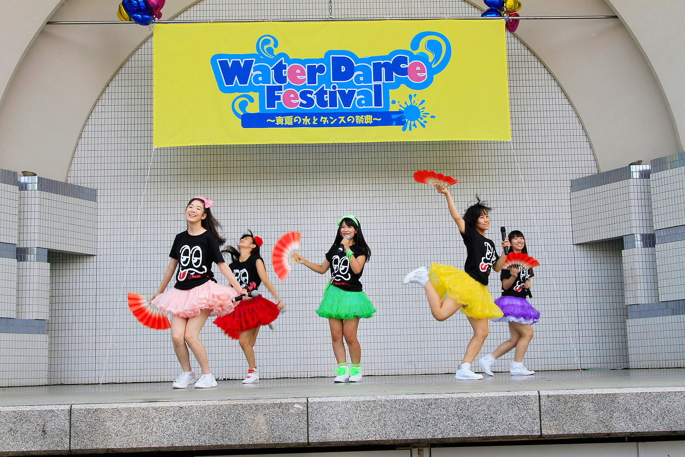 Water Dance Fes 2013.8.14　ステージの様子